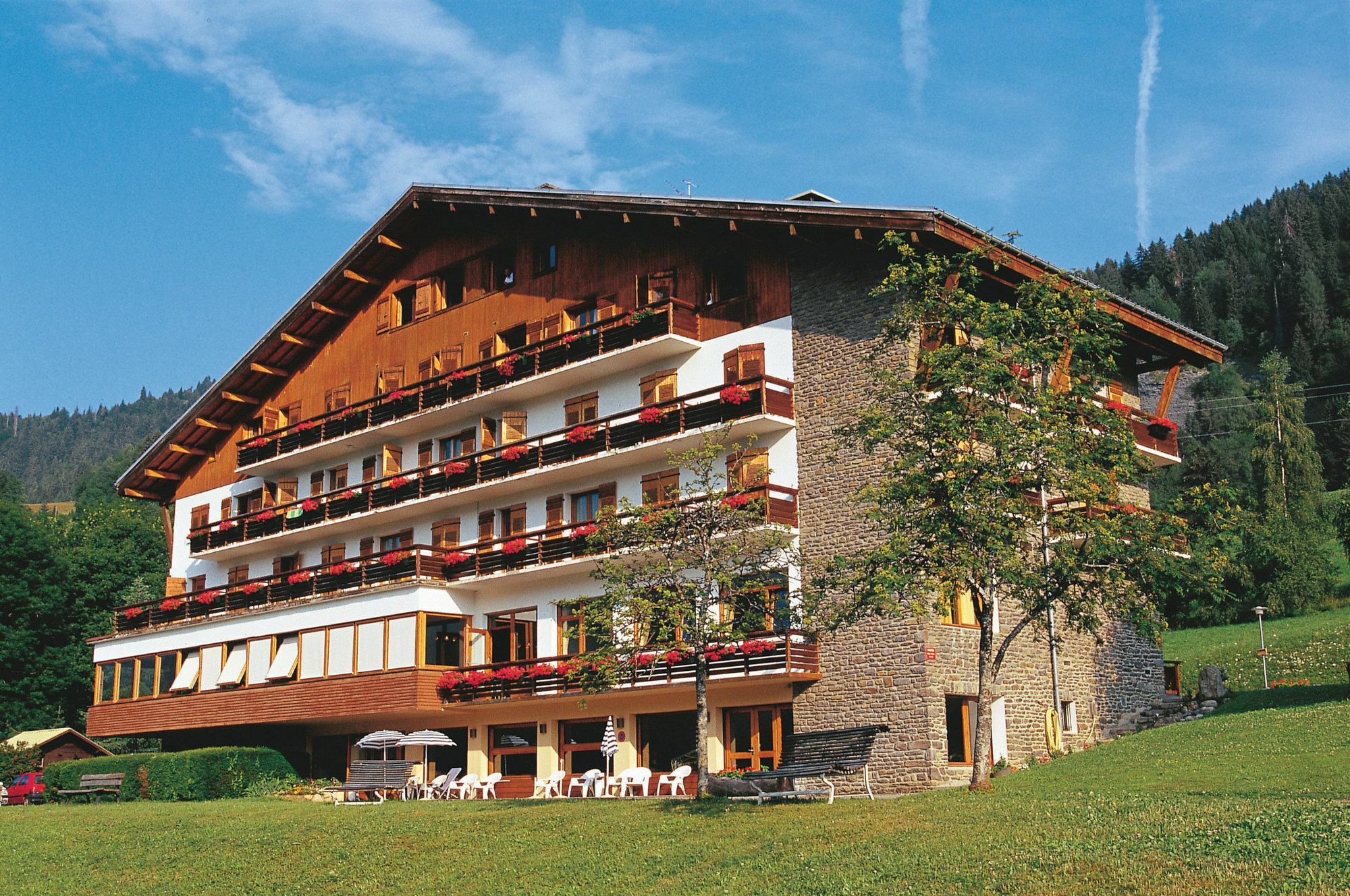 Hotel Vacances Bleues Les Chalets Du Prariand Megeve Ngoại thất bức ảnh