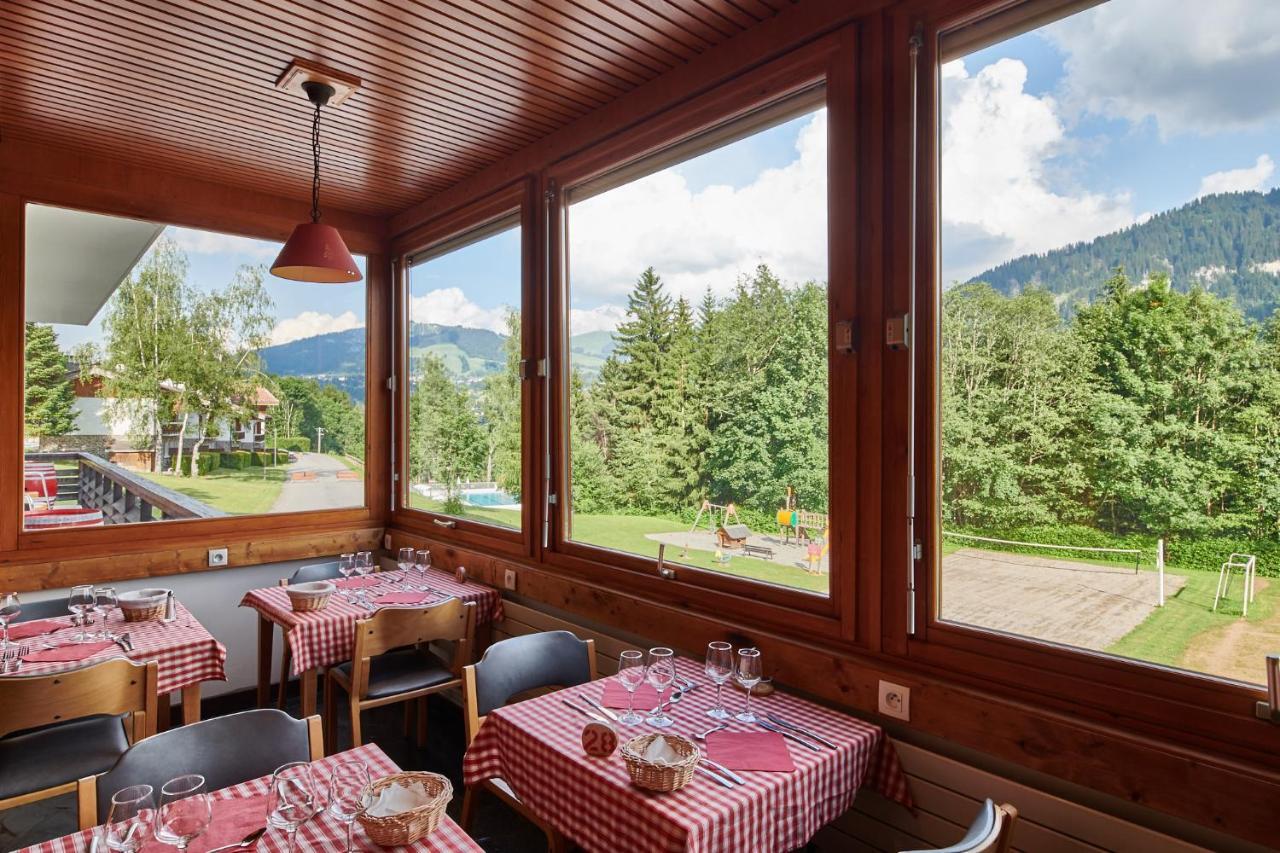 Hotel Vacances Bleues Les Chalets Du Prariand Megeve Ngoại thất bức ảnh